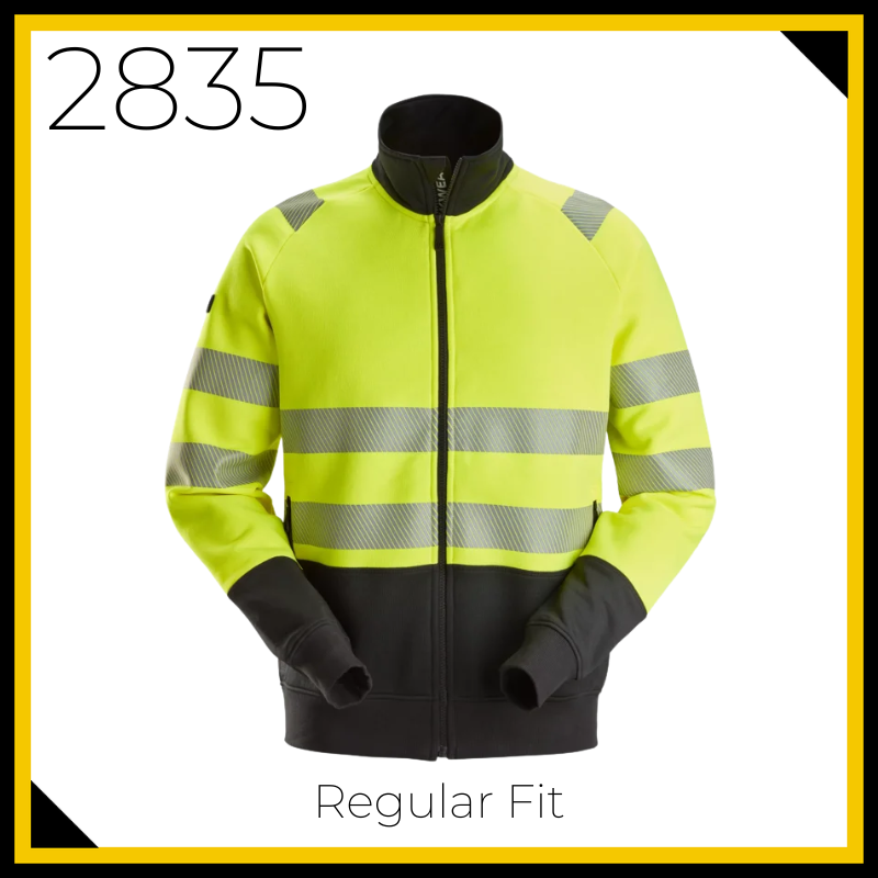 Snickers 2835 High-Vis Class 2 Full Zip Jacket