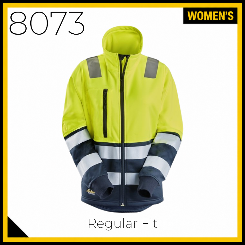 Snickers 8073 High Vis Class 2 Women's Jacket