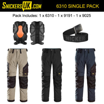 Snickers 6310 LiteWork 37.5 Non Holster Pocket Trousers Pack