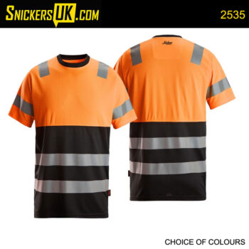 Snickers 2535 High-Vis Class 1 T-Shirt