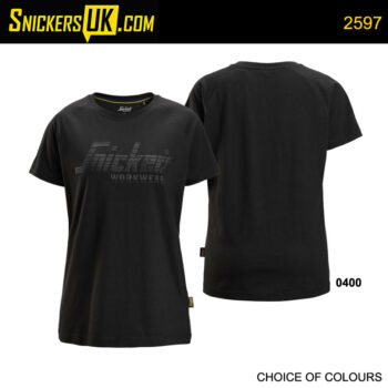 Snickers 2597 Women's Logo T Shirt
