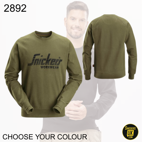 Snickers 2892 Logo Sweatshirt