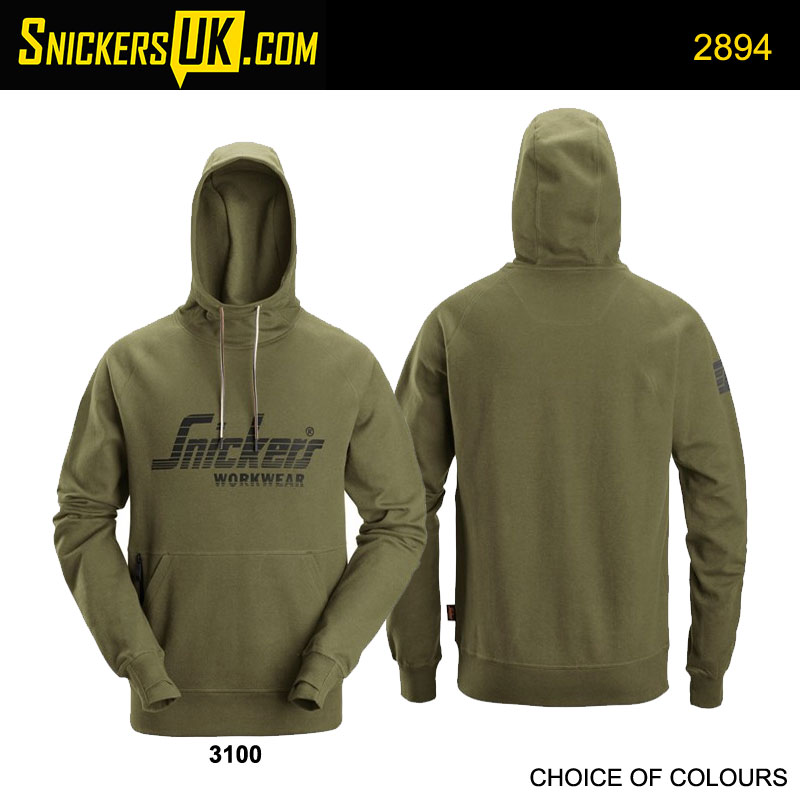 Snickers 2894 Logo Hoodie