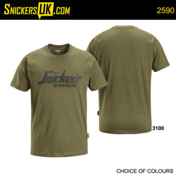 Snickers 2590 Logo T Shirt
