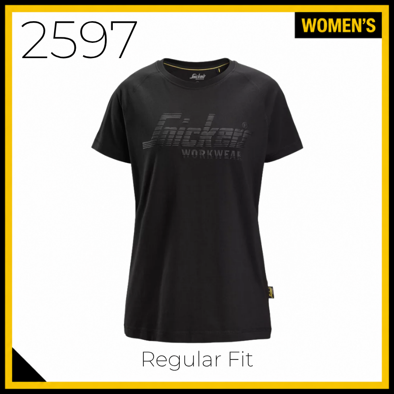 Snickers 2597 Women's Logo T Shirt
