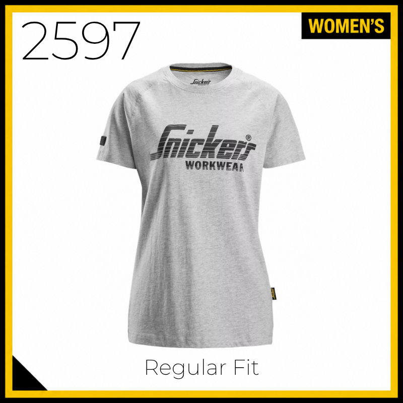Snickers 2597 Women's Logo T Shirt