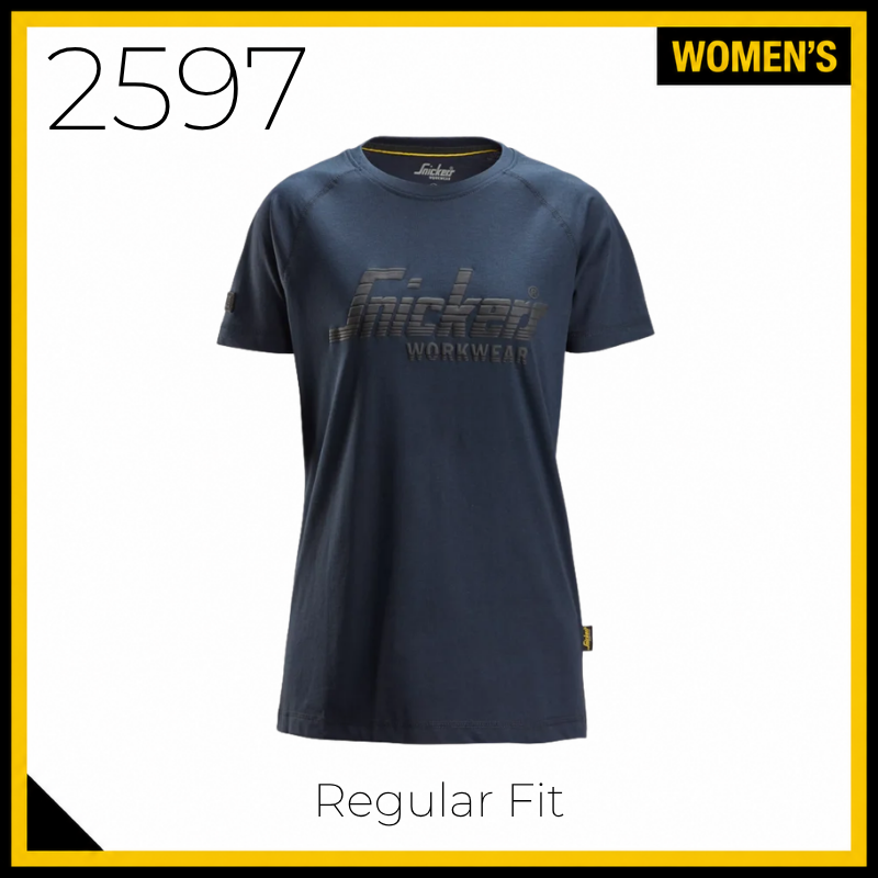 Snickers 2597 Women's Logo T Shirt