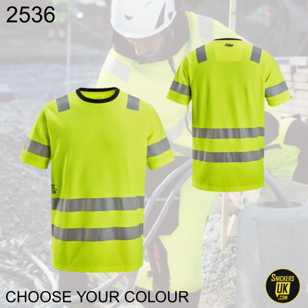 Snickers 2536 High Vis Class 2 T Shirt