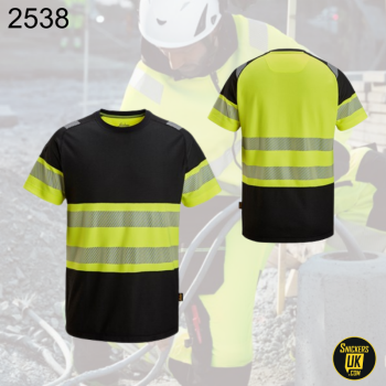 Snickers 2538 High Vis Class 1 T Shirt