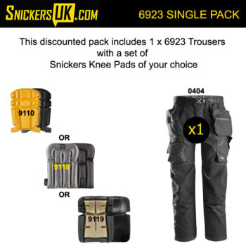 Snickers 6923 FlexiWork FloorLayers+ Holster Pocket Trousers
