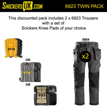 Snickers 6923 FlexiWork FloorLayers+ Holster Pocket Trousers