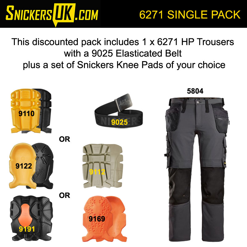 Snickers 6271 AllRoundWork Stretch Holster Pocket Trousers