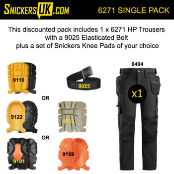 Snickers 6271 AllRoundWork Stretch Holster Pocket Trousers
