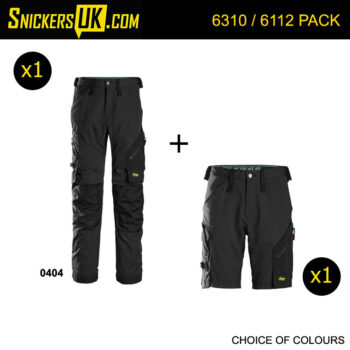 Snickers LiteWork 37.5 Non Holster Pocket Trousers & Shorts Pack