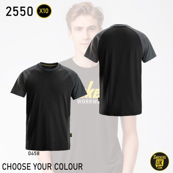 Snickers 2550 Two Coloured T Shirt Pack