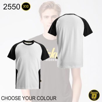 Snickers 2550 Two Coloured T Shirt Pack