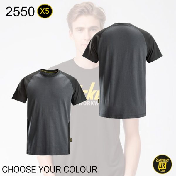 Snickers 2550 Two-Coloured T-Shirt