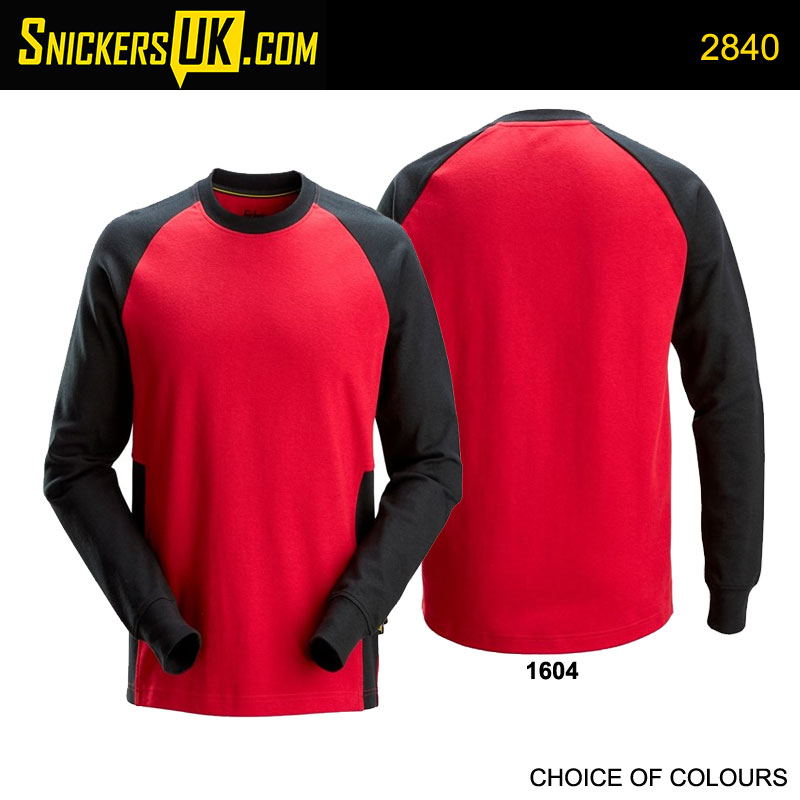 Snickers 2840 Two Coloured Sweatshirt