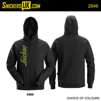 Snickers 2846 Logo Full Zip Hoodie