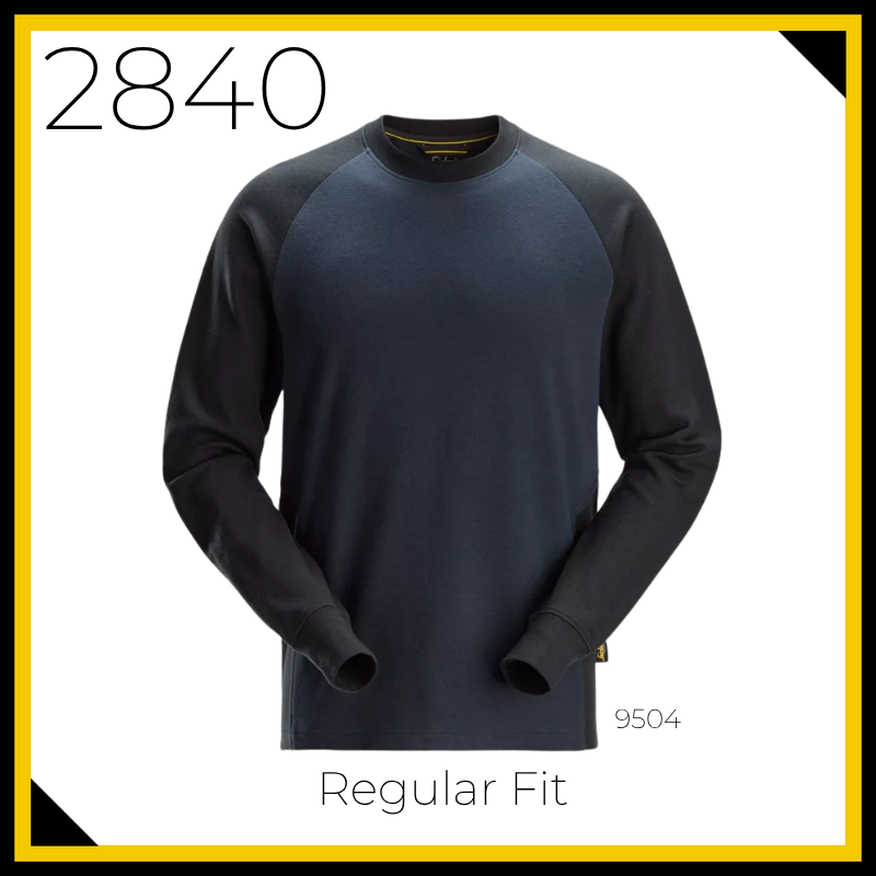 Snickers 2840 Two Coloured Sweatshirt