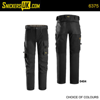 Snickers 6375 AllRoundWork 4 Way Stretch Non Holster Pocket Trousers