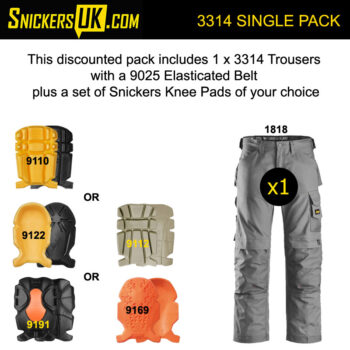 Snickers 3314 Canvas+ Non Holster Pocket Trousers