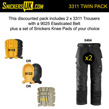 Snickers 3311 CoolTwill Non Holster Pocket Trousers Pack
