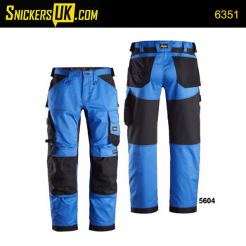Snickers 6351 AllRoundWork Stretch Loose Fit Non Holster Pocket Trousers