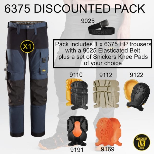 Snickers 6375 Windproof Stretch Trousers Pack