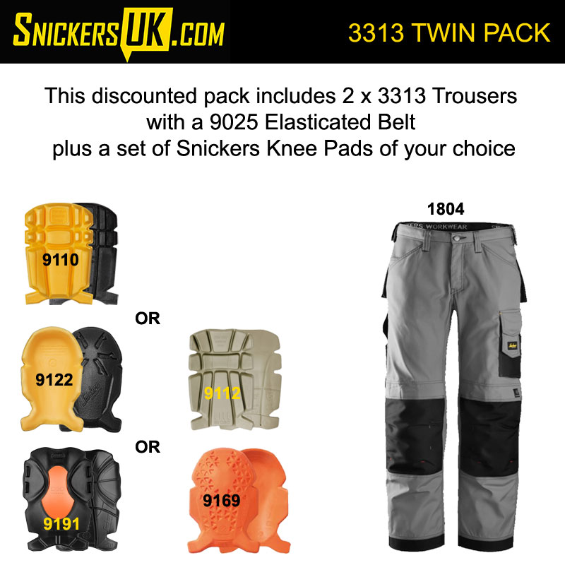 Snickers 3313 Rip Stop Non Holster Pocket Trousers Pack
