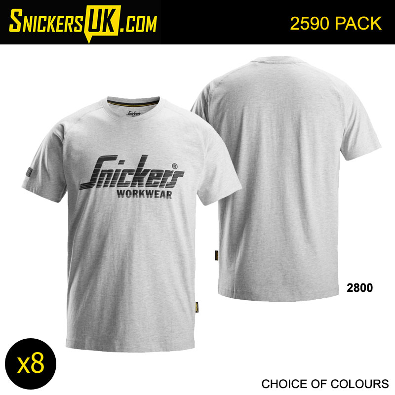 Snickers 2590 Logo T Shirt Pack