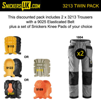 Snickers 3213 Rip Stop Holster Pocket Trousers Pack