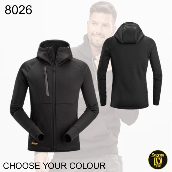 Snickers 8026 Polartec Power Stretch Full Zip Hoodie