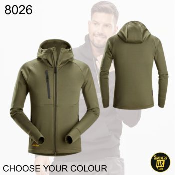 Snickers 8026 Polartec Power Stretch Full Zip Hoodie