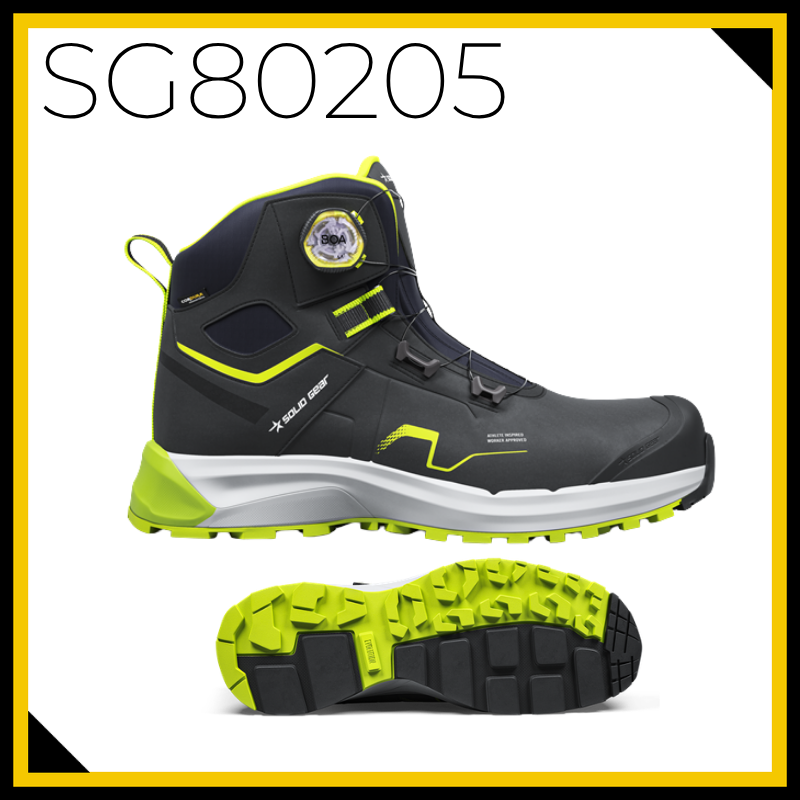 Solid Gear Sonar Mid Green Safety Boot