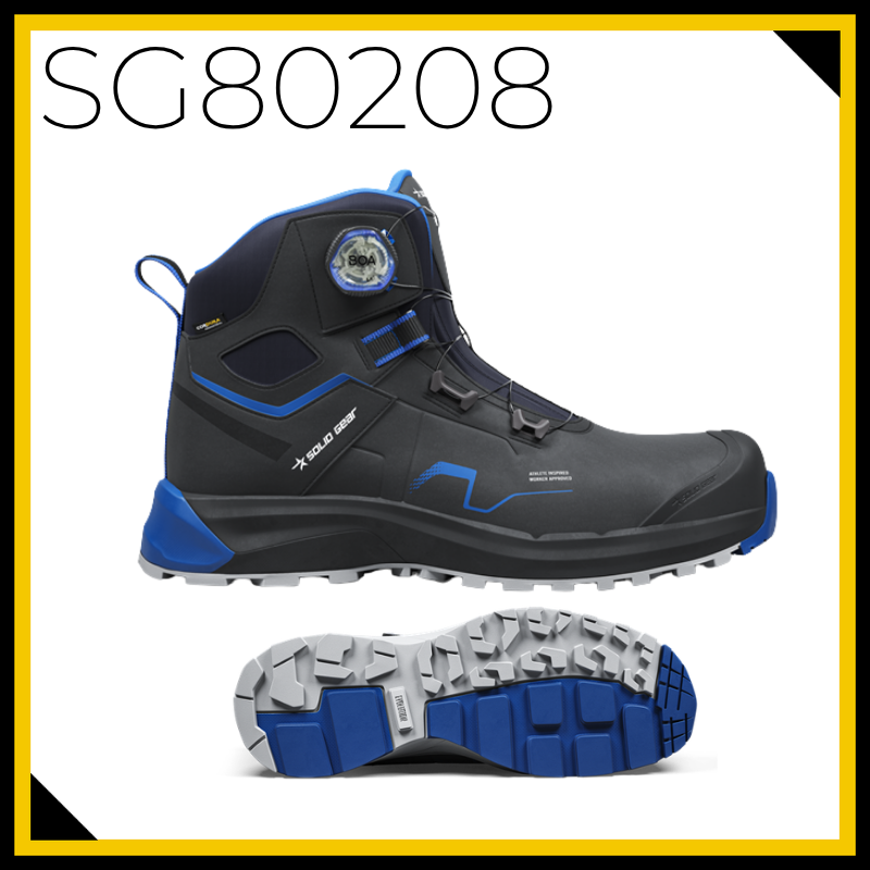 Solid Gear Sonar Mid Blue Safety Boot