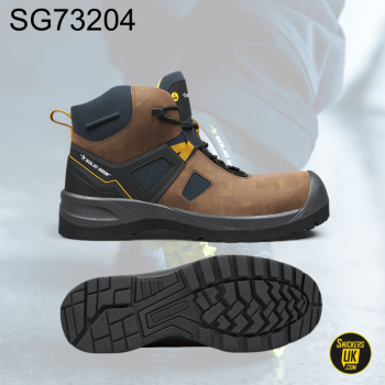 Solid Gear Essence Mid Brown Safety Boot