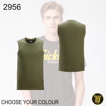 Snickers 2956 Stay Fresh Tank Top