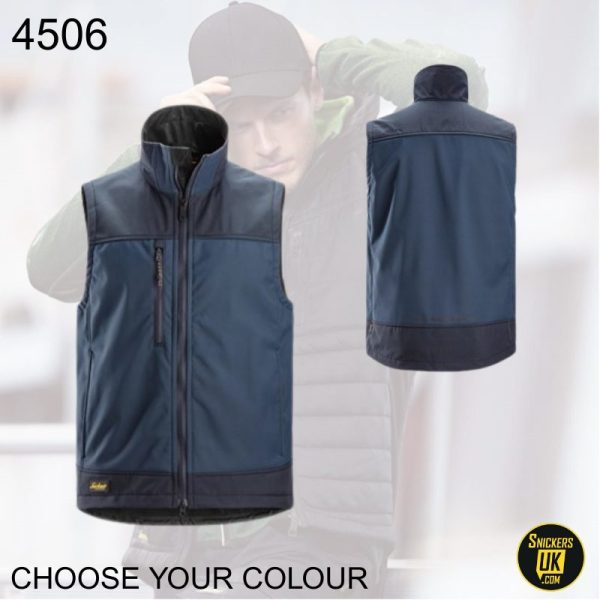 Snickers 4506 AllRoundWork Soft Shell Stretch Vest