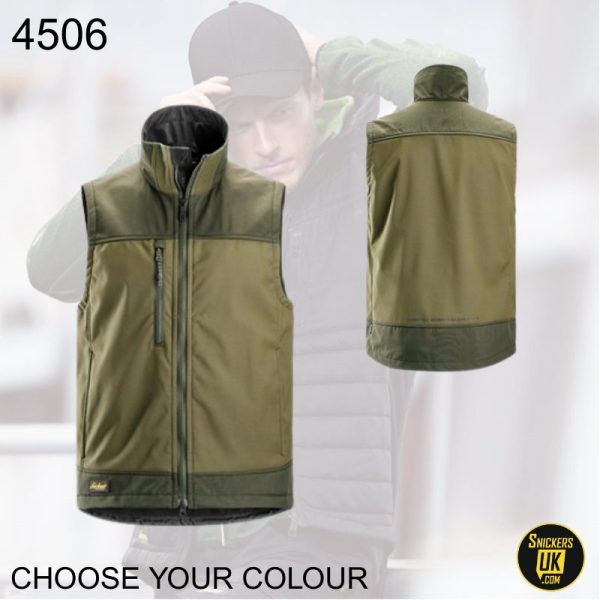Snickers 4506 AllRoundWork Soft Shell Stretch Vest