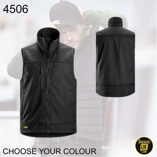 Snickers 4506 AllRoundWork Soft Shell Stretch Vest