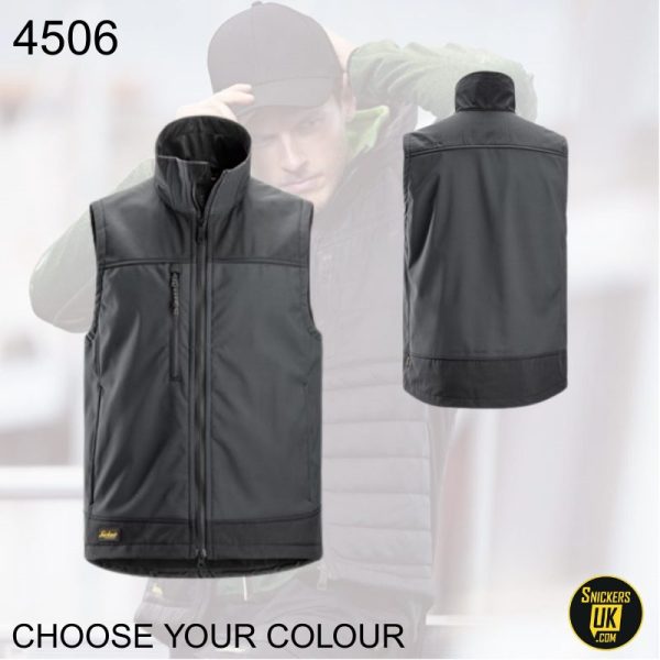 Snickers 4506 AllRoundWork Soft Shell Stretch Vest