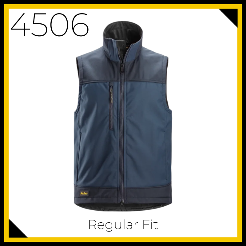 Snickers 4506 AllRoundWork Softshell Stretch Vest