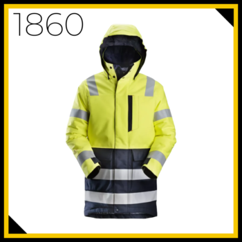 Protecwork 1860 High Vis Class 3 Insulated Parka