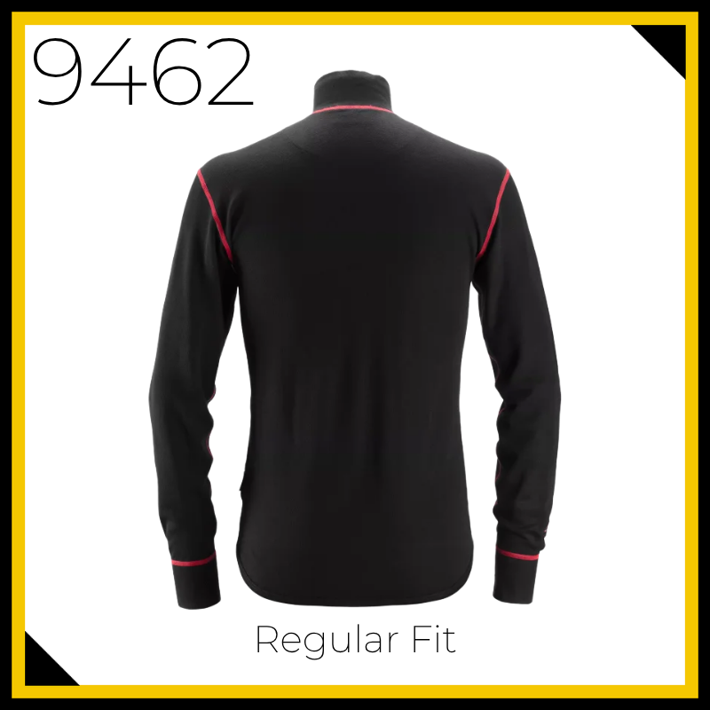 Protecwork 9462 Half Zip Wool Long Sleeve Shirt