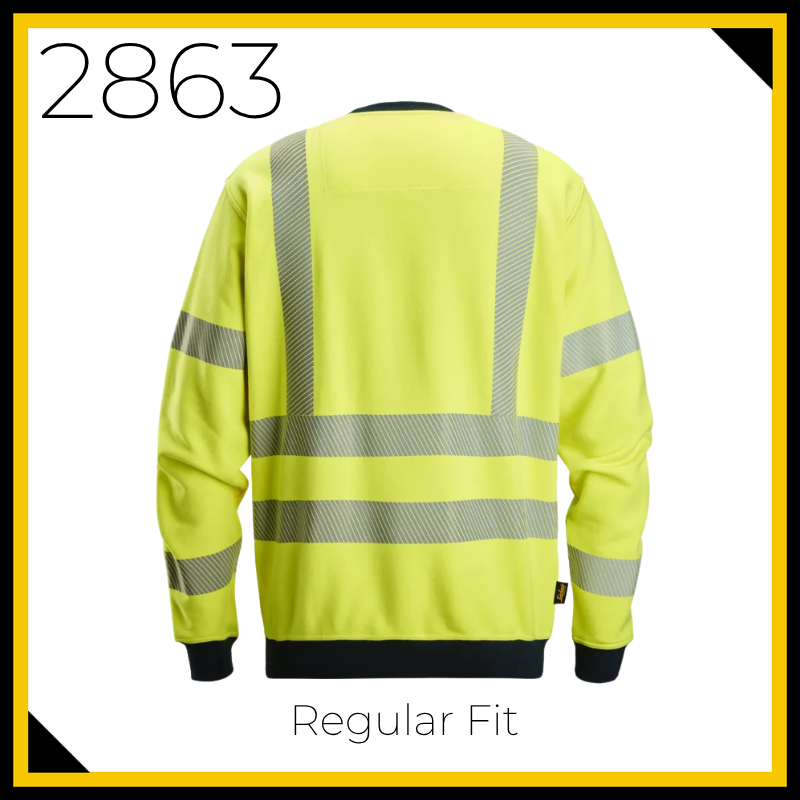 Protecwork 2863 High Vis Class 3 Sweatshirt