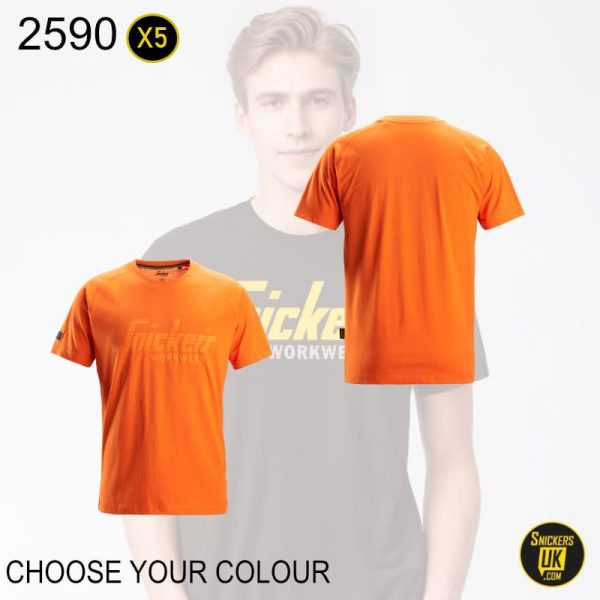 Snickers 2590 Logo T-Shirt