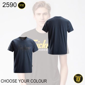 Snickers 2590 Logo T Shirt Pack