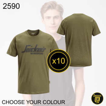 Snickers 2590 Logo T-Shirt