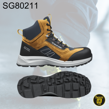 Solid Gear Adapt Mid Brown Safety Boot